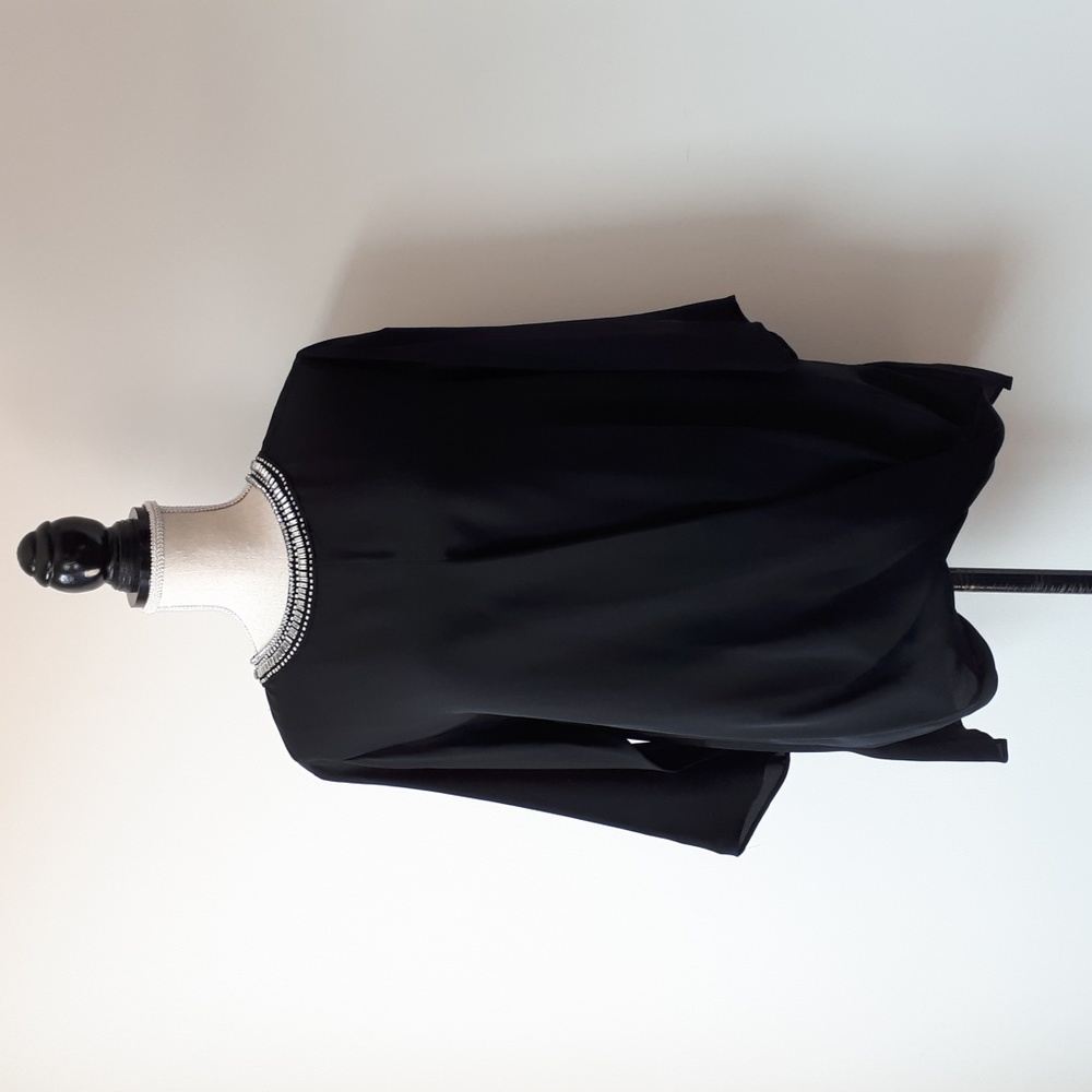 Michael Kors crystal silk blouse